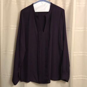 Purple blouse